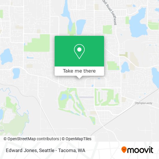 Edward Jones map