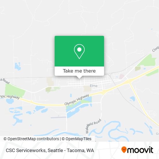 CSC Serviceworks map
