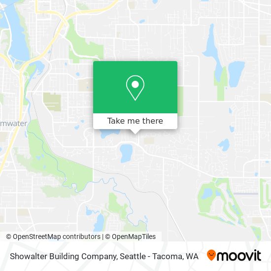 Showalter Building Company map