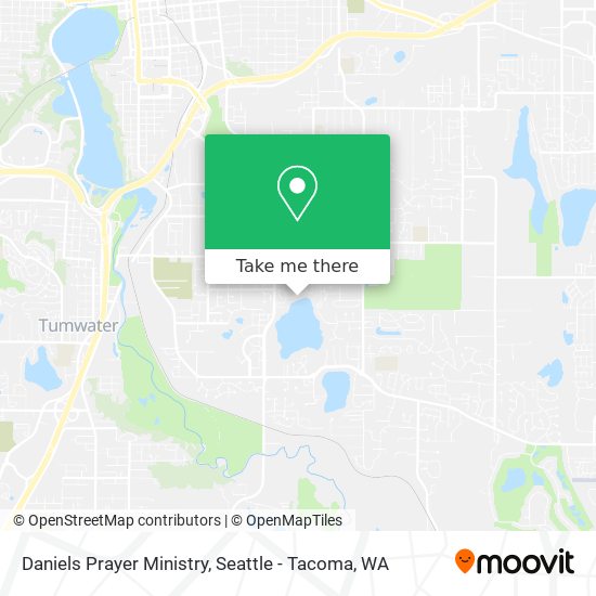 Daniels Prayer Ministry map