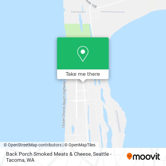 Mapa de Back Porch Smoked Meats & Cheese