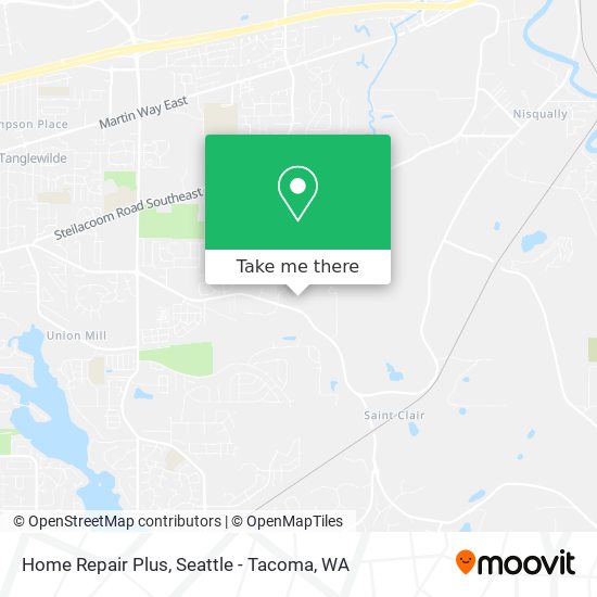 Home Repair Plus map