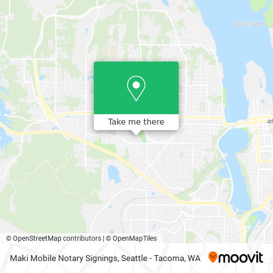 Maki Mobile Notary Signings map