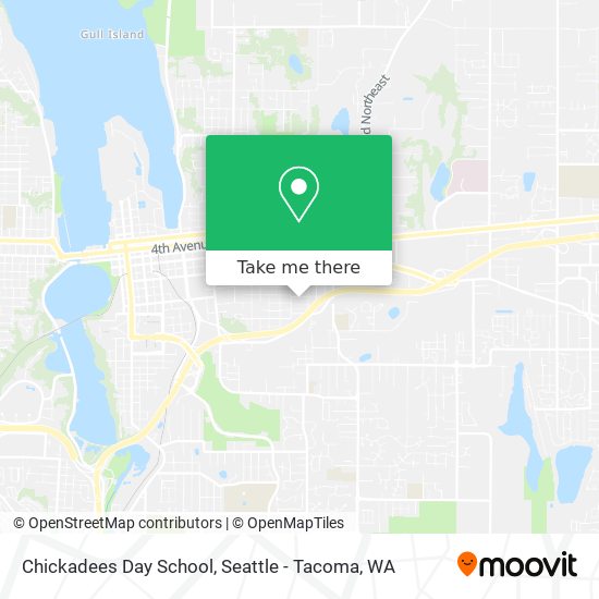 Chickadees Day School map