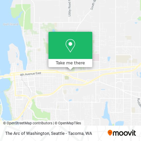 Mapa de The Arc of Washington