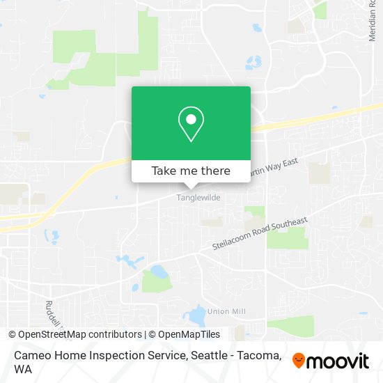 Cameo Home Inspection Service map