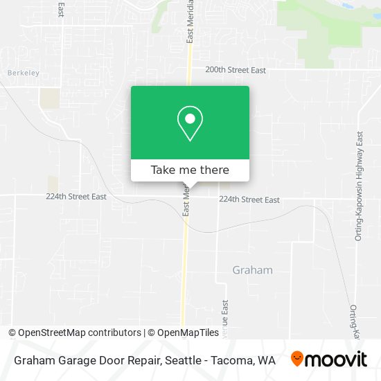 Mapa de Graham Garage Door Repair