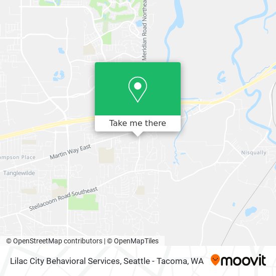 Mapa de Lilac City Behavioral Services