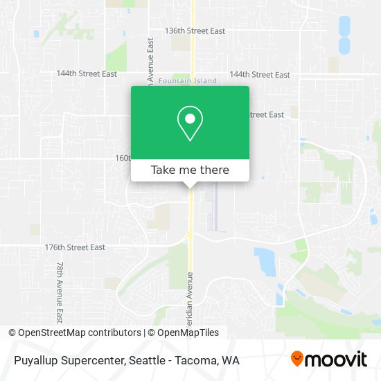 Puyallup Supercenter map