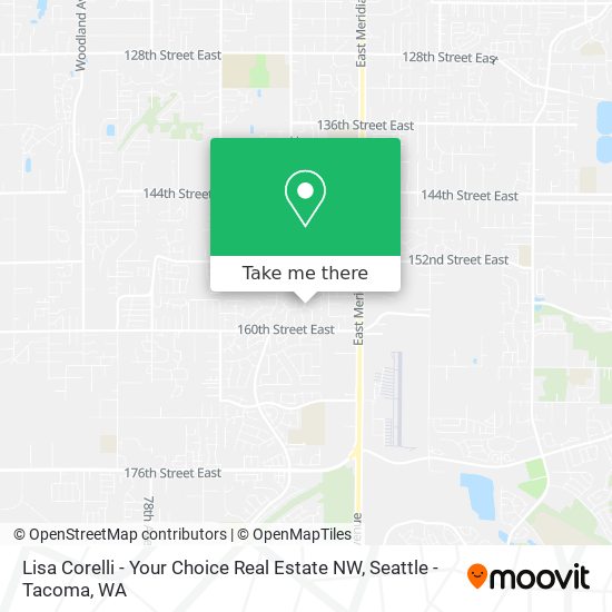 Lisa Corelli - Your Choice Real Estate NW map