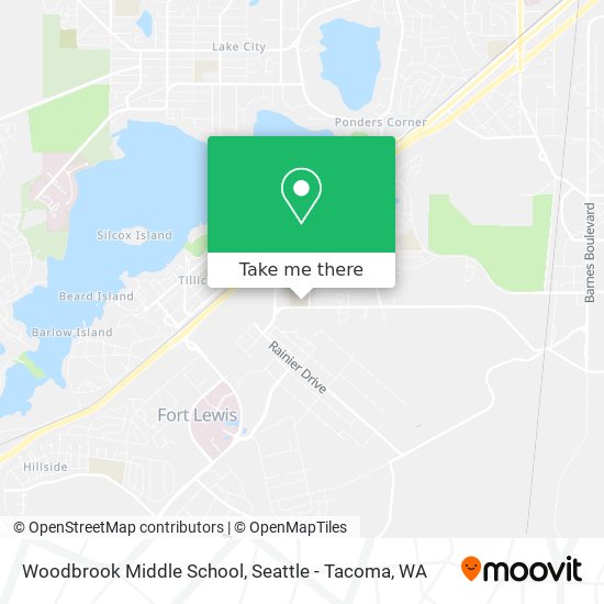Woodbrook Middle School map
