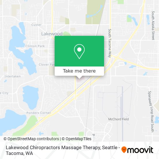 Mapa de Lakewood Chiropractors Massage Therapy