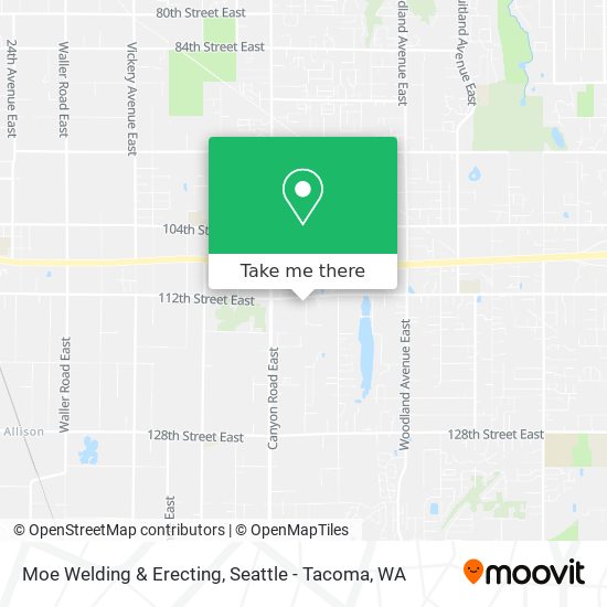 Moe Welding & Erecting map