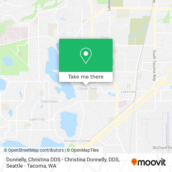 Mapa de Donnelly, Christina DDS - Christina Donnelly, DDS