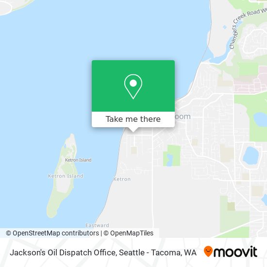 Jackson's Oil Dispatch Office map