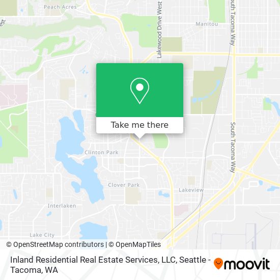 Inland Residential Real Estate Services, LLC map