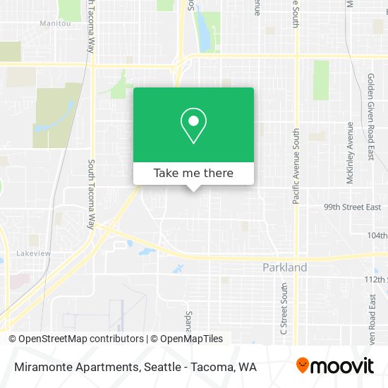 Miramonte Apartments map