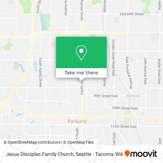 Mapa de Jesus Disciples Family Church