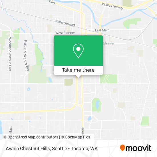 Avana Chestnut Hills map