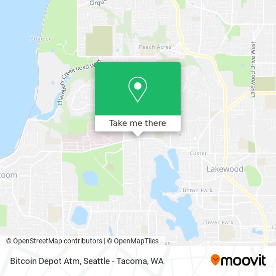 Mapa de Bitcoin Depot Atm