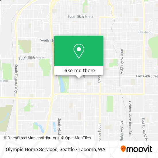 Mapa de Olympic Home Services