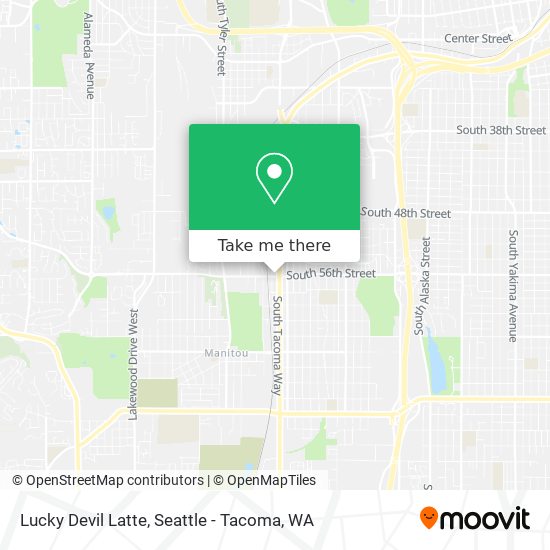 Lucky Devil Latte map