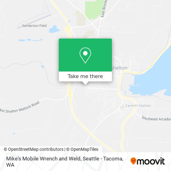 Mapa de Mike's Mobile Wrench and Weld