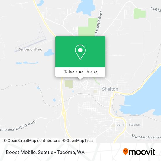 Boost Mobile map