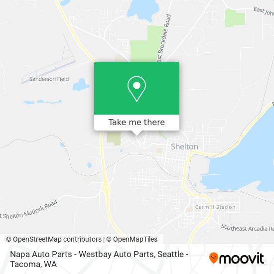 Napa Auto Parts - Westbay Auto Parts map