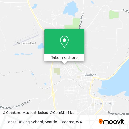 Mapa de Dianes Driving School