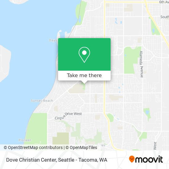 Dove Christian Center map