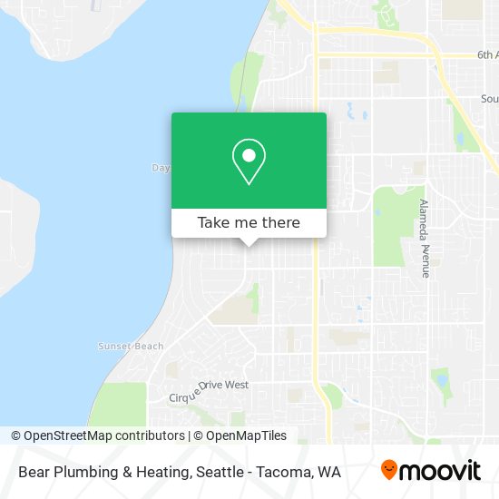 Mapa de Bear Plumbing & Heating