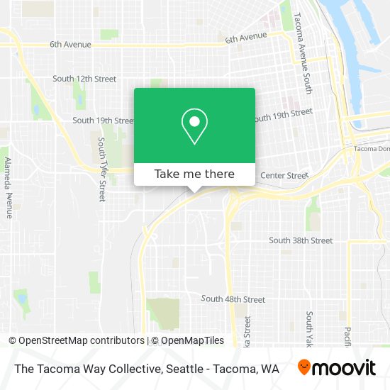 The Tacoma Way Collective map