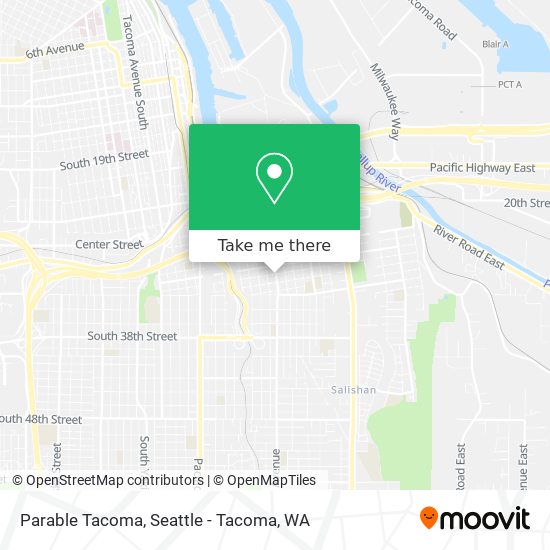 Parable Tacoma map