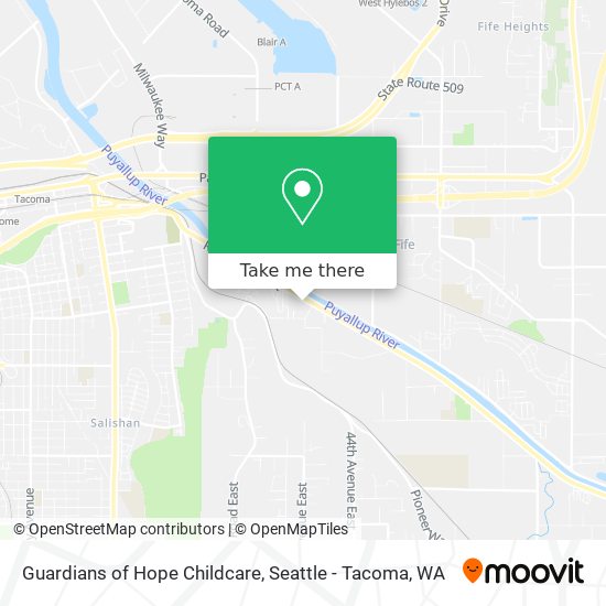 Guardians of Hope Childcare map