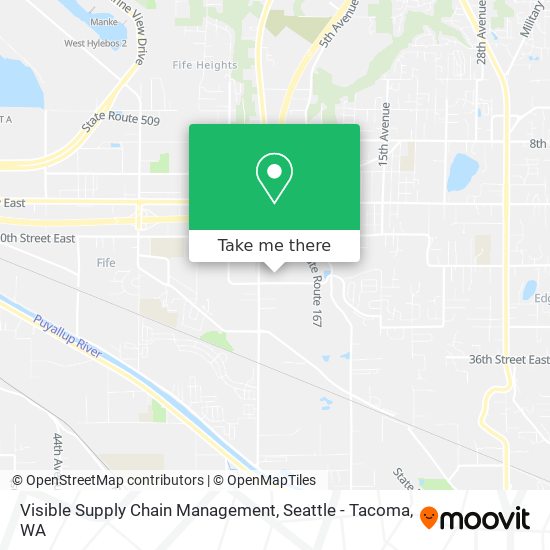 Visible Supply Chain Management map
