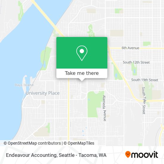 Mapa de Endeavour Accounting
