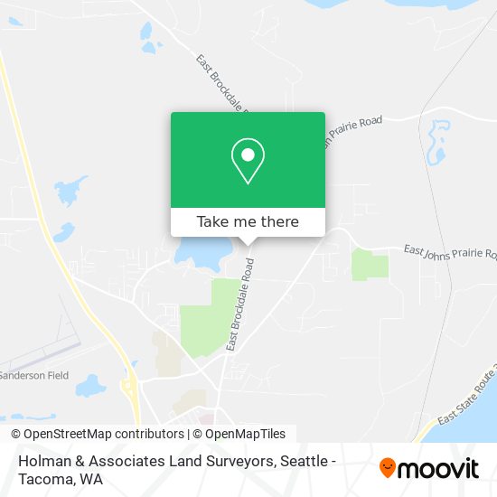 Holman & Associates Land Surveyors map