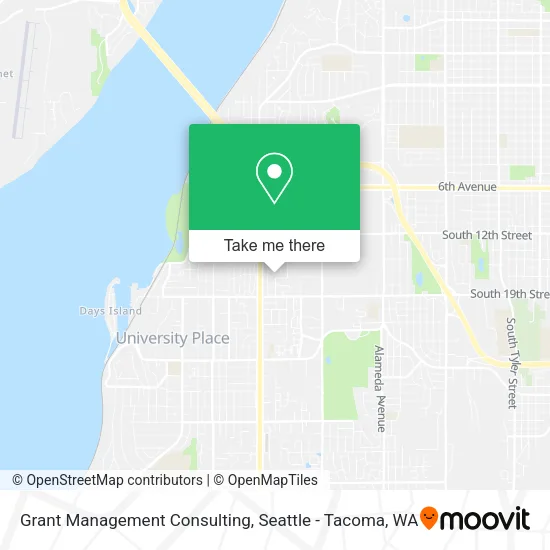 Mapa de Grant Management Consulting