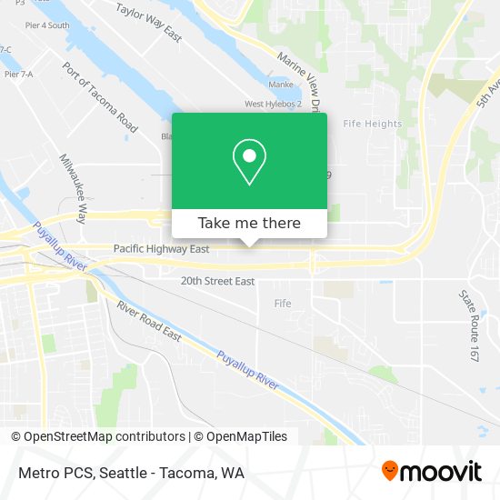 Metro PCS map