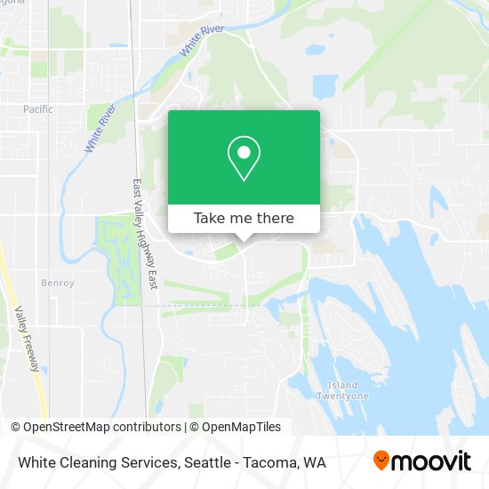 Mapa de White Cleaning Services