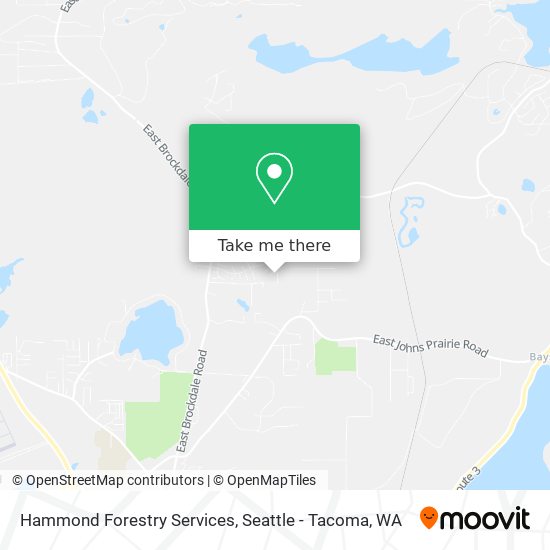 Hammond Forestry Services map