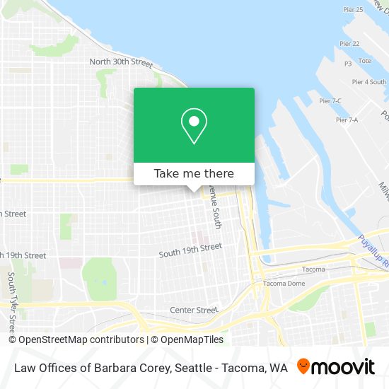 Mapa de Law Offices of Barbara Corey