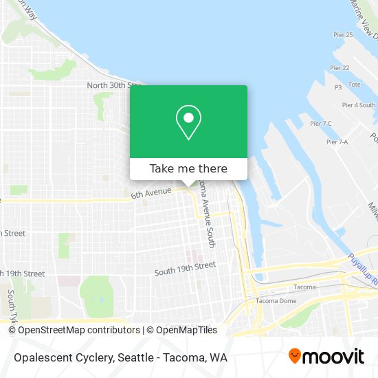 Opalescent Cyclery map