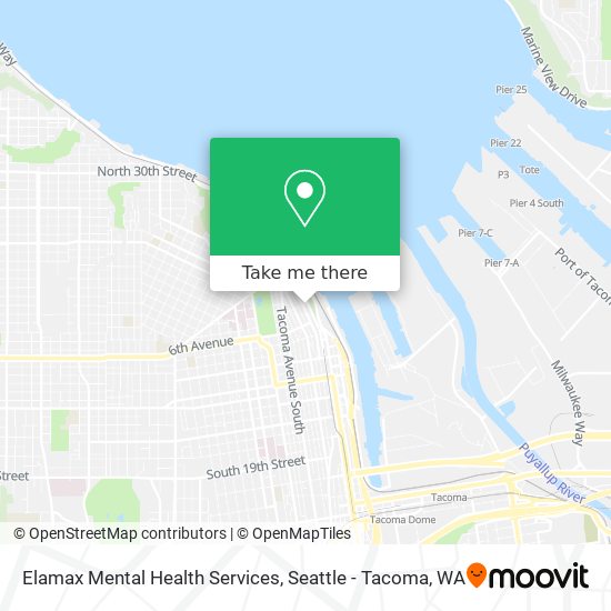 Elamax Mental Health Services map