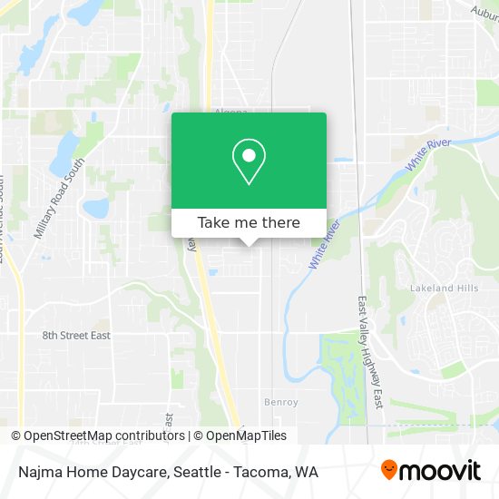 Najma Home Daycare map