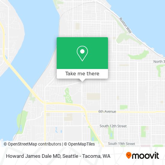 Howard James Dale MD map