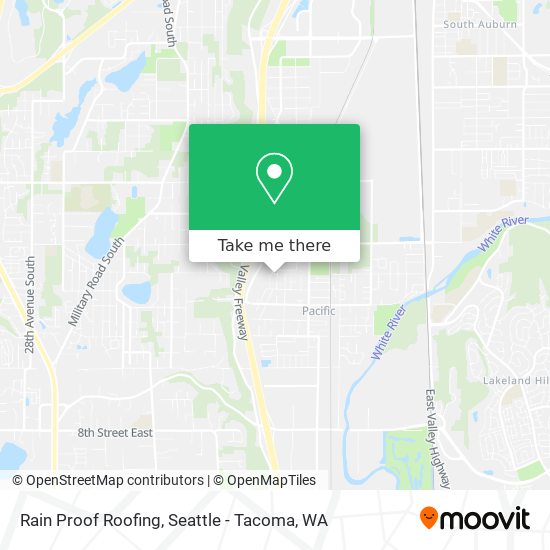 Rain Proof Roofing map