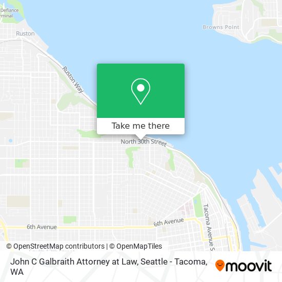 Mapa de John C Galbraith Attorney at Law