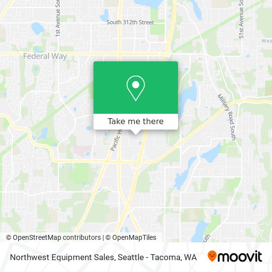 Northwest Equipment Sales map